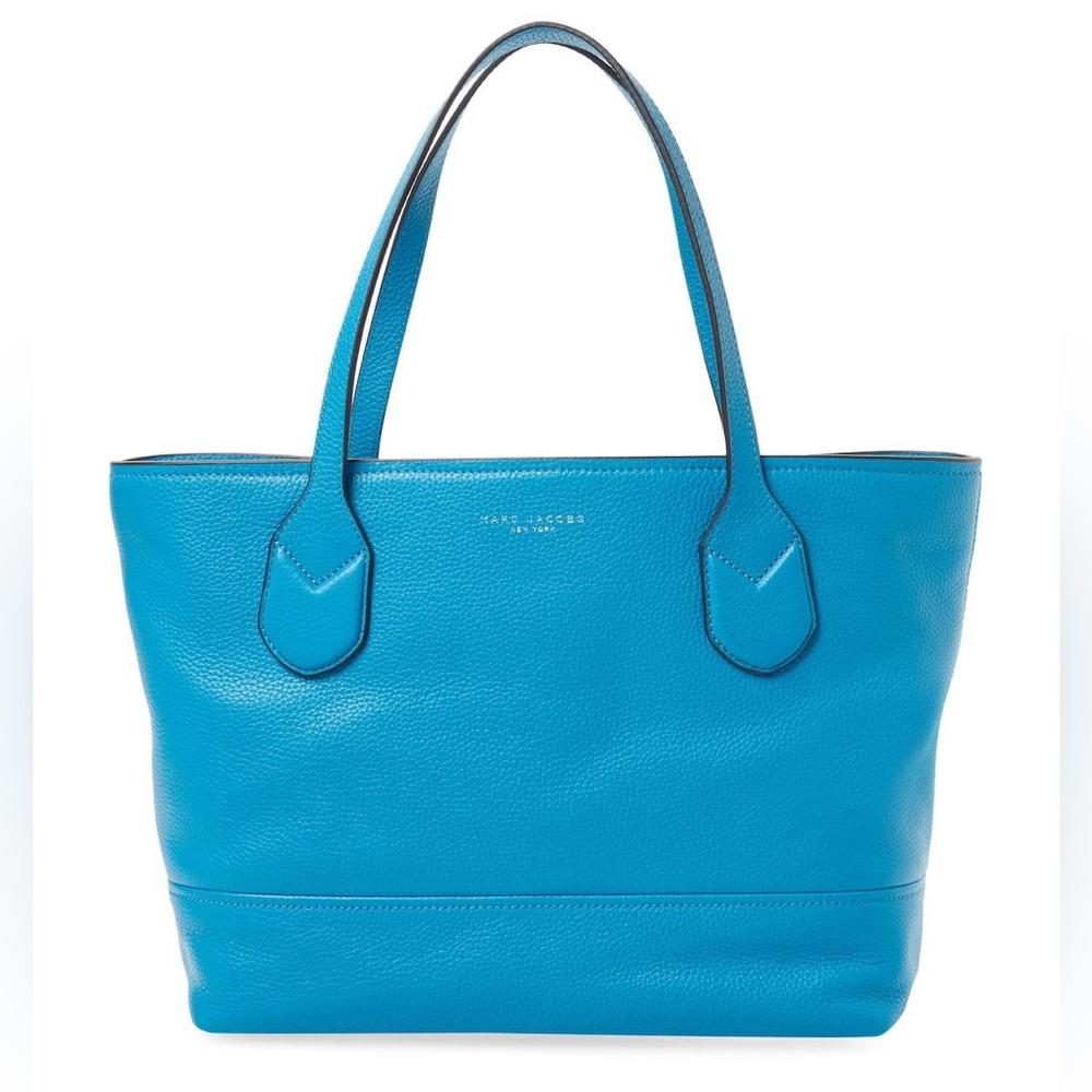 Marc Jacobs Teal Leather Shoulder Bag Tote